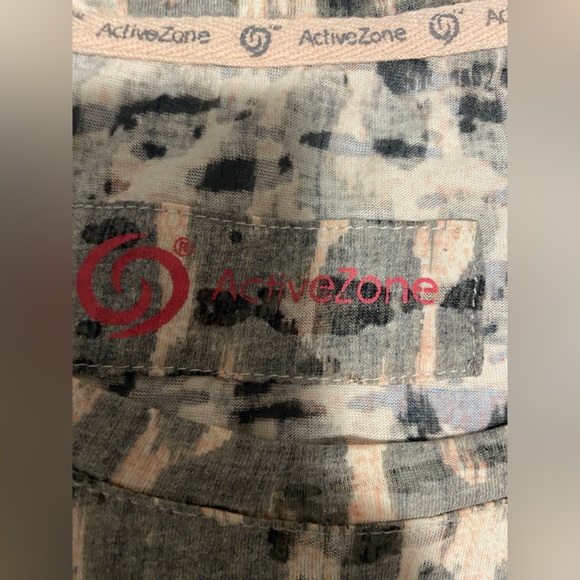 Plus size 3X active zone shirt sheer - Picture 2 of 3